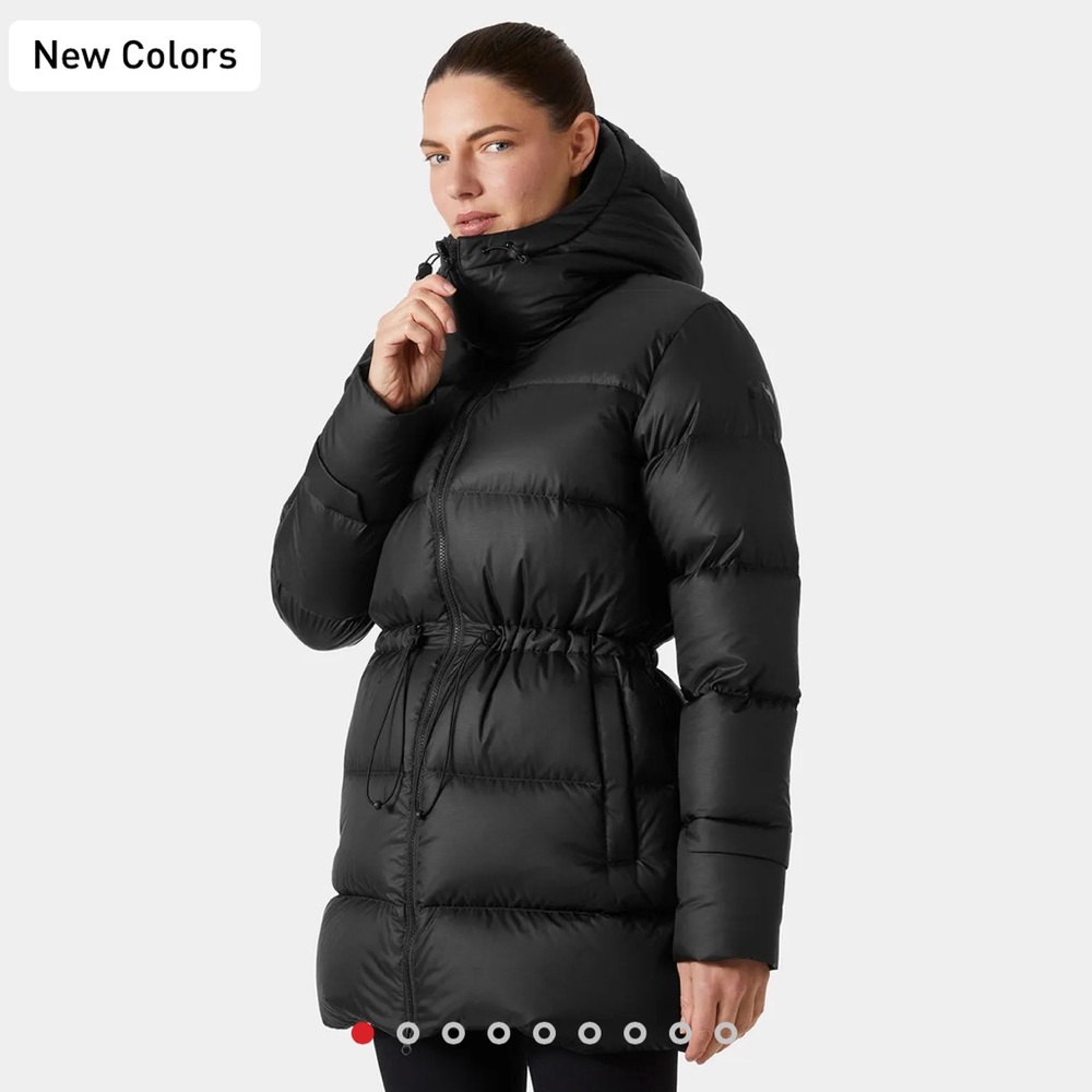 Helly Hansen Essence Black Down Parka Women’s size L
